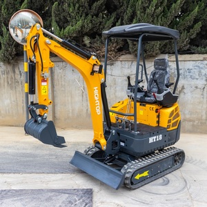 Mini-excavatrice HT18, machine de construction compacte pour le creusement, l'aménagement paysager et les travaux de terrassement intensifs - Product Image 4