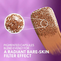 Fond de Teint Liquide Personnalisé Effet Bulle, Essence Hydratante et Nourrissante pour la Peau, Maquillage Taille Standard 50ml, Sans Irritation
