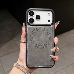 เคสโทรศัพท์หนังแม่เหล็กสำหรับ iPhone 17 Pro Max 16 Pro 15 14 13 12 รุ่น Advanced Sense Business Explosions - Product Image 5