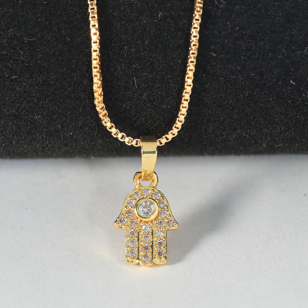 Collana con Pendente Placcato Oro 1