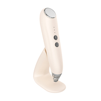 Dispositif de beauté de nettoyage de pores de Vibration chaud-froid appareil de beauté à domicile Rechargeable pour l'élimination des points noirs Massage de beauté du visage