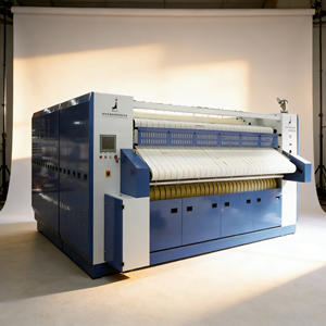 เครื่องรีดผ้าแบบอัตโนมัติเต็มรูปแบบ SERPENTINE FLATWORK IRONER สำหรับโรงงานซักผ้า ลดราคาพิเศษ - Product Image 5