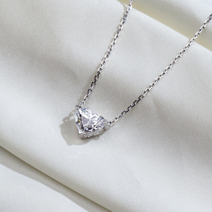 Messi Jewelry MSN-621 18K White Gold of Women's Diamond Necklace - Product Image 2