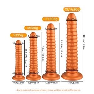 40cm Große Lange Analkugeln Erotikspielzeug Analplug Silikon-<span class=keywords><strong>Dildo</strong></span> mit Saugnapf Analdilatator für Frauen und Männer - Product Image 4