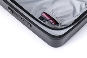 Luxe unisexe 20 pouces chariot bagages valise longue Distance <span class=keywords><strong>voyage</strong></span> d'affaires muet Spinner roues <span class=keywords><strong>cabine</strong></span> taille bagage <span class=keywords><strong>sac</strong></span> pour hommes - Product Image 5