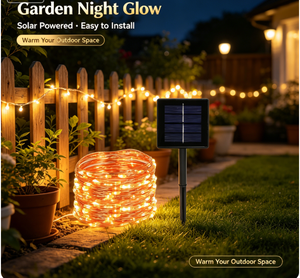 <span class=keywords><strong>Guirlande</strong></span> <span class=keywords><strong>lumineuse</strong></span> solaire à 100 LED en forme de fleurs, étanche, pour l'extérieur, lumières décoratives pour la cour, le jardin, les paysages de vacances - Product Image 4