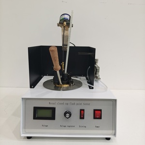 Testeur de point d'éclair manuel portable à coupelle fermée avec thermomètre pour travaux de laboratoire - Product Image 2