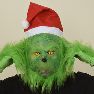 Disfraz de <span class=keywords><strong>Grinch</strong></span> Navideño 2026 para Adultos, Disfraz de Monstruo Verde, Disfraz de Papá Noel, Disfraz de Halloween, Disfraz de Navidad - Product Image 4