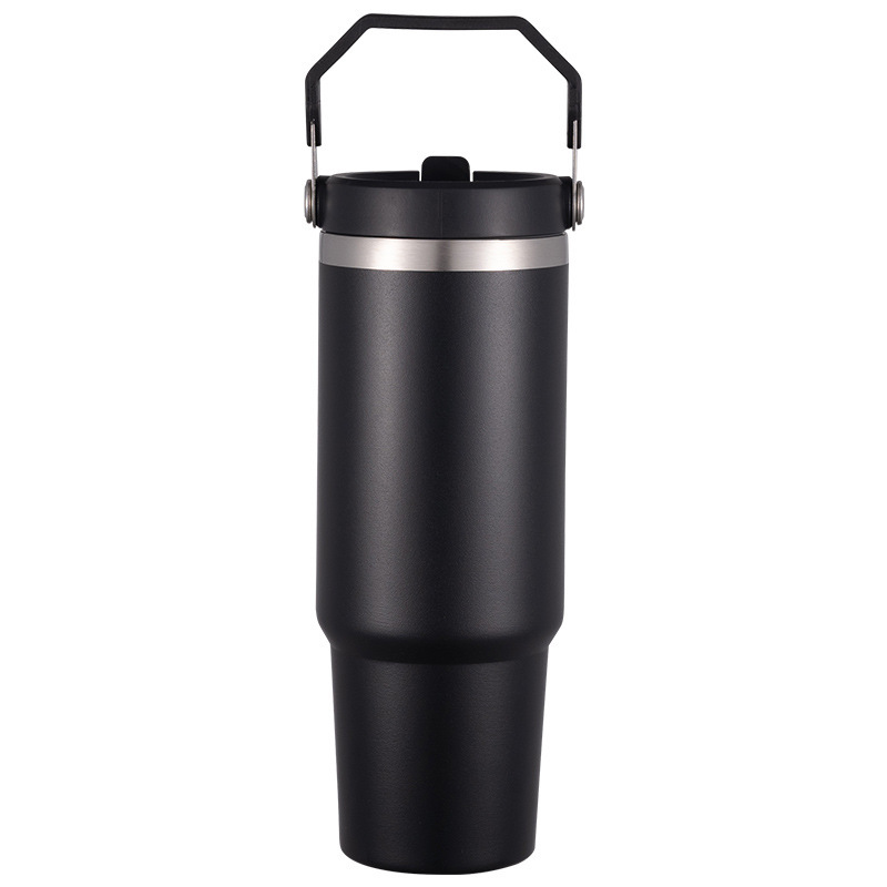 Noir - couvercle pour boisson individuelle