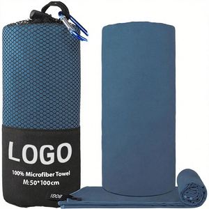 Toalla Deportiva de Microfibra Tejida Personalizada, de Secado Rápido, Suave, Ligera, Absorbente, Portátil para Camping, 40x80cm - Product Image 2