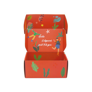 Bưu phẩm Hộp bao bì Hộp Tùy chỉnh màu sắc gấp giấy in logo vận chuyển Quà Tặng các tông sóng Hộp Quà Tặng thiết lập cho phụ nữ - Product Image 4