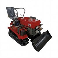 Motoculteur Rotatif 25 CV 35 CV, Équipement Agricole, Mini Cultivateur, Tracteurs à Chenilles