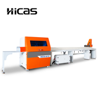 Scie à onglets rotative CNC HCS-A12 pour la découpe d'angle de bois, 380V 50Hz Triphasé 7.5kW, Garantie 1 an, Certifié CE ISO