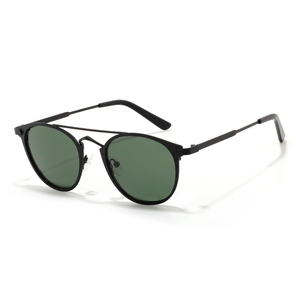 <b>Round</b> <b>Sunglasses</b> Full Rim Metal <b>Frame</b> Gradient Lenses 100% UV Protection Unisex Adult Sun Protection - Product Image 5
