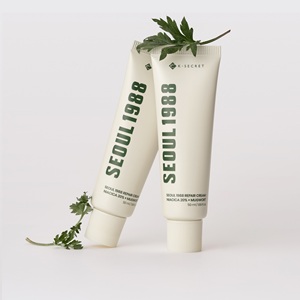 Crema Reparadora Coreana para el Cuidado de la Piel SEOUL 1988 con Niacinamida al 21% y Extracto de Mugwort, Calmante, Hidratante y Fortalecedora de la Barrera Cutánea, 1 caja=60 unidades - Product Image 1