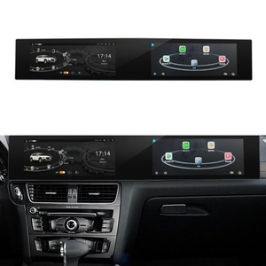 21 Inch 3D Cong Màn Hình Kép Đài Phát Thanh Xe Hơi Cho Audi Q5 2009 2017 Android Tự Động Đa Phương Tiện Máy Nghe Nhạc DSP Không Dây Carplay GPS Navigator - Product Image 1