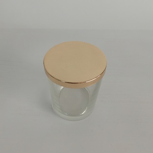 Tapa Metálica Dorada Redonda y Lisa para Velas, Frascos de Vidrio y Cajas de Regalo, Precio de Fábrica - Product Image 2