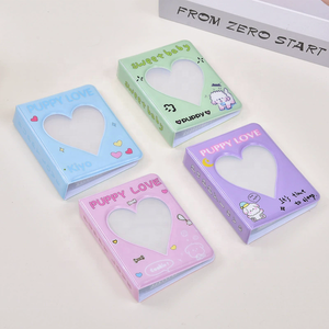 <span class=keywords><strong>Album</strong></span> <span class=keywords><strong>photo</strong></span> Kpop personnalisé de 3 pouces avec cœur creux, adorable <span class=keywords><strong>chien</strong></span> miniature, <span class=keywords><strong>album</strong></span> <span class=keywords><strong>photo</strong></span> Kpop pour ranger les albums d'idoles et les petites cartes - Product Image 2