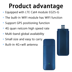 CAT4 4G LTE USB 동글 EG25G 4G + WIFI SIM 카드 슬롯이있는 풀 넷콤 WWAN RNDIS MBIM ECM 윈도우/리눅스/iOS 용 - Product Image 5