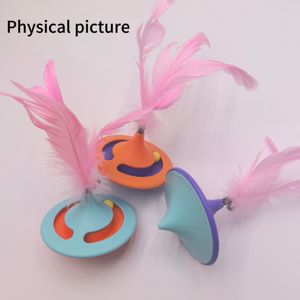 Entrega Rápida: Juguete Giratorio 2 en 1 para Gatos, Juguete Colgante con Ventosa y Pista de Bolas para Gatos - Product Image 6