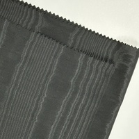 Tissu en polyester moiré, effet visuel 3D, gaufrage pour sacs de créateurs, costumes, vêtements pour femmes, tissu moiré