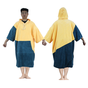 Chắp Vá Phong Cách Thời Trang Dây Đeo Không Tay Siêu Thấm Sợi Nhỏ Bãi Biển Áo Choàng Áo Choàng Thay Đổi Áo Choàng Lướt Poncho Khăn Dành Cho Người Lớn - Product Image 1