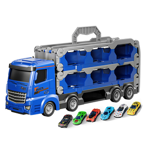 Lungo binario Camiones De Juguete Diecast Cars deformazione catapulta grande camion pista di espulsione pieghevole catapulta camion giocattolo - Product Image 1