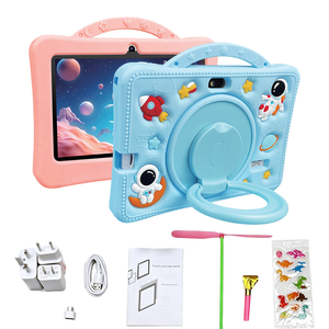 <b>Touch</b> IPS <b>Screen</b> Parental Control Anti Drop 7 Inch 4GB+64GB WiFi Android 15 Gaming Kids Study Shockproof Educational Tablet <b>PC</b> - Product Image 2