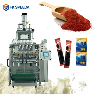 CE 2 Kanallı Otomatik Dikey Çok Kanallı Hazır Kahve Stick Paket Şeker Poşet Toz Paketleme Makinesi (Vidalı Dolumlu) - Product Image 6