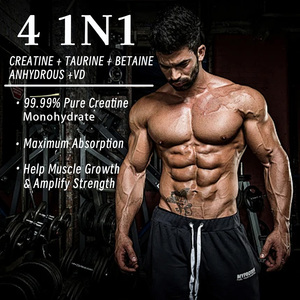 Custom Made <b>Creatine</b> Monohydrate Powder with Vitamin D & Taurine & Betaine Anhydrous Promote Effective Muscle Recovery - Product Image 4