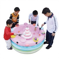 Nouvel équipement de terrain de jeux, jeux d'arcade de pêche multijoueurs, bassin à poissons en métal et fibre de verre pour enfants
