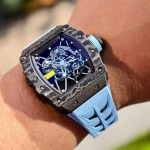 2026 Hot Selling Men's 3501 <b>Automatic</b> <b>Chronograph</b> Watch Carbon Fiber Sapphire Crystal Luxury Wristwatch OEM - Product Image 3