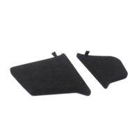 Couvercle de coffre arrière pour Tesla Model Y Berlin Austin Couvercle de boîte de rangement latéral Flanelle Daim Floqué Caps Accessoires d'intérieur de voiture
