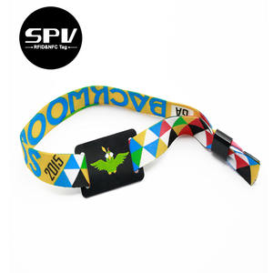 방수 <span class=keywords><strong>RFID</strong></span> 수동 NTAG 213 <span class=keywords><strong>MIFARE</strong></span> 초경량 C 패브릭 손목 밴드 NFC ID 짠 이벤트 13.56MHz 패브릭 팔찌 - Product Image 3