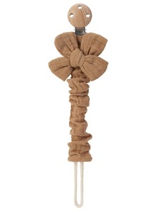 Nuevo y Adorable Clip para <span class=keywords><strong>Chupete</strong></span> de Bebé con Diseño de Lazo, 100% Algodón Orgánico Muslin, Cadena para <span class=keywords><strong>Chupete</strong></span>, Mordedor de Ganchillo - Product Image 6