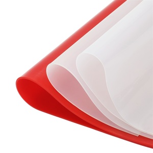 Nhiệt độ cao cách nhiệt rõ ràng màu Đỏ trắng xanh 4mm tấm cao su <span class=keywords><strong>Silicone</strong></span> cho hấp thụ sốc - Product Image 6