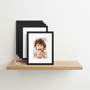 กรอบรูปไม้ MDF แบบใหม่ สีไม้คลาสสิก ตั้งโต๊ะ แขวนผนัง ตกแต่งผนัง ขายส่ง กรอบรูปพลาสติก - Product Image 1