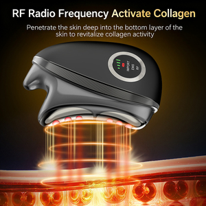 Máy massage mặt nâng cơ, săn chắc da, giá sỉ, máy massage mặt hình chữ Y, 3 đèn trị liệu ánh sáng - Product Image 4