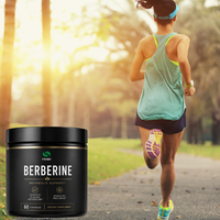 Capsules de chlorhydrate de berbérine OEM Direct : Complément pour adultes pour le système immunitaire et le métabolisme du glucose, Capsules d'extrait de valériane OEM