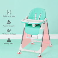 Chaise haute pour enfants, siège avec table pour repas