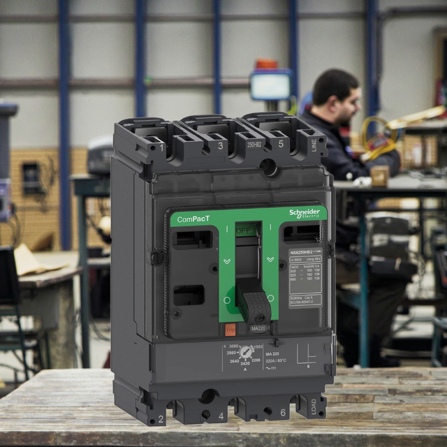 schneider Circuit Breaker Mccb NSX250B/F/N/H/S/L TMD 63 3P/4P F LV431830 LV431630 LV431670 NSX630N 630A400Asmart Circuit Breaker