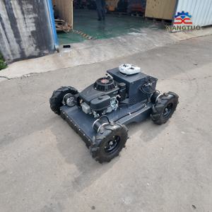 Grasmaaier Compatibel Sneeuwveld/Boerderij/Tuin-Intelligente Robot 4-takt Draadloze Diy Zelfrijdende Rubberen Baan Sikkel-Type + - Product Image 3