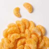 Versgeperste FD gevriesdroogde mandarijnschijfjes poeder, pitloos, rijk aan vitamine C
