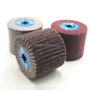 Tambour entrelacé d'abrasifs durables disponibles OEM pour un effet métallique brossé grain fin à gros grain - Product Image 3