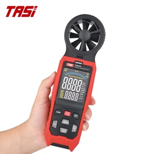 Anémomètre numérique TASI TA642B avec écran couleur VA, portée 9999, connexion USB, mesure du vent, de la température de l'air et du débit - Product Image 5