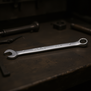 Llave combinada Stanley de 7 mm con extremo abierto y extremo cerrado para reparación mecánica - Product Image 3