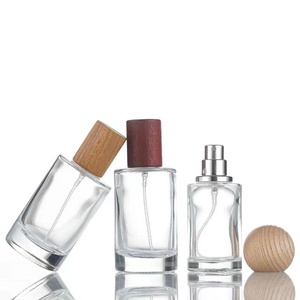 Flacon de parfum de 50 ml avec boîte, flacons de parfum colorés, vaporisateur en verre, flacon de parfum avec boîte cadeau - Product Image 5