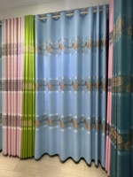 Voilages Translucides Prêts à Poser en Tissu 100% Polyester Ignifuge, Personnalisables pour Fenêtre Française, Installation au Plafond