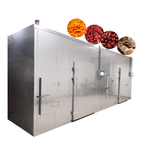 Industriële voedseldroger met hoge circulatie, fruitdroogmachine, voedseldehydrator voor tomaten, zoete aardappelen en fruitverwerkingslijnen
