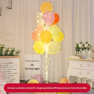 Columna Luminosa <span class=keywords><strong>de</strong></span> Látex <span class=keywords><strong>para</strong></span> Decoración <span class=keywords><strong>de</strong></span> <span class=keywords><strong>Cumpleaños</strong></span>, Inauguración <span class=keywords><strong>de</strong></span> Tiendas, Mesa Flotante, <span class=keywords><strong>Arreglos</strong></span> Escénicos - Product Image 3